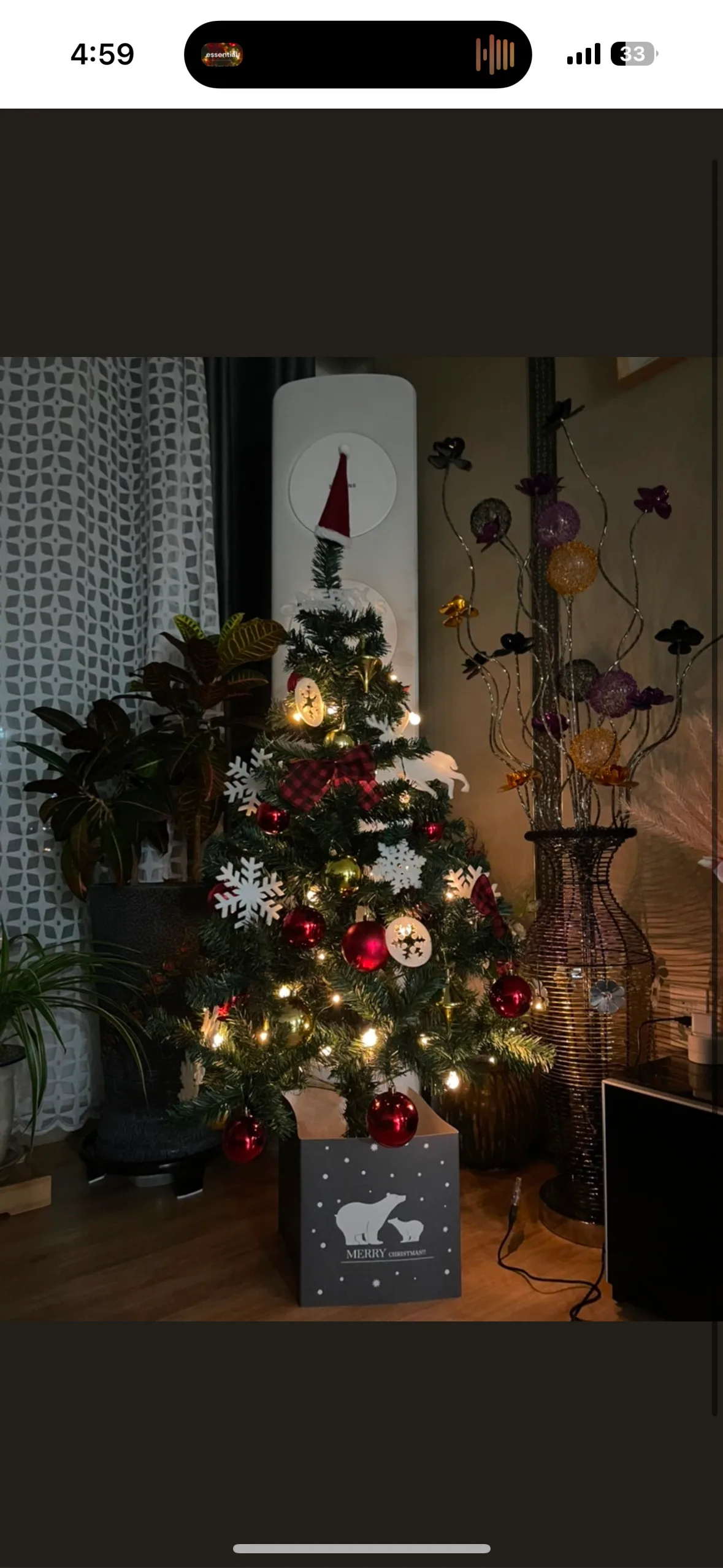 크리스마스트리 130cm 중고