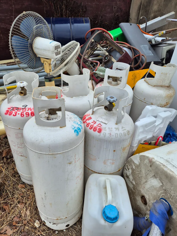 중고 가스통판매하기7개