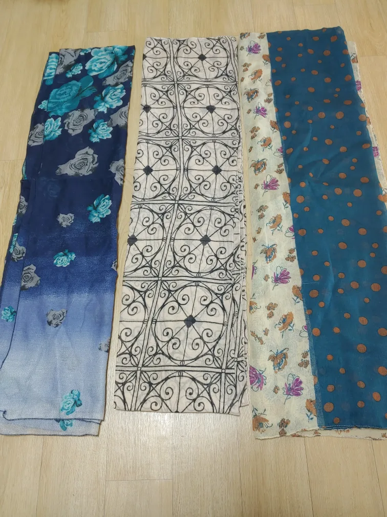 스카프(머플러)3개 일괄(마지막가격내림)