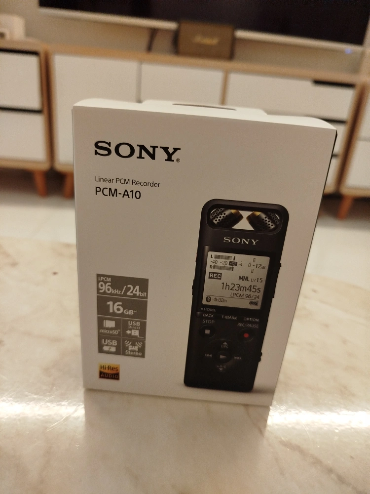 소니 PCM-A10 녹음기 미개봉