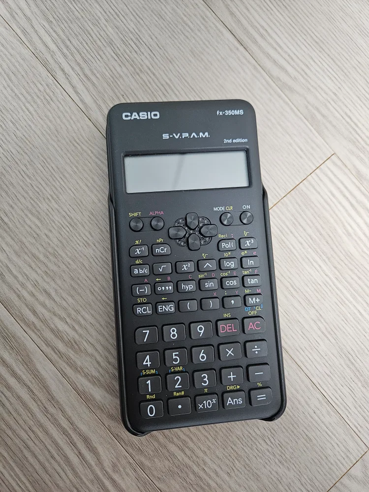 카시오 공학용 계산기 FX-350MS 중고 판매