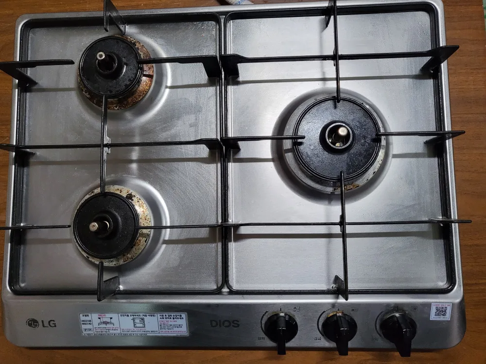 LG빌트인 3구 가스렌지 (중고)