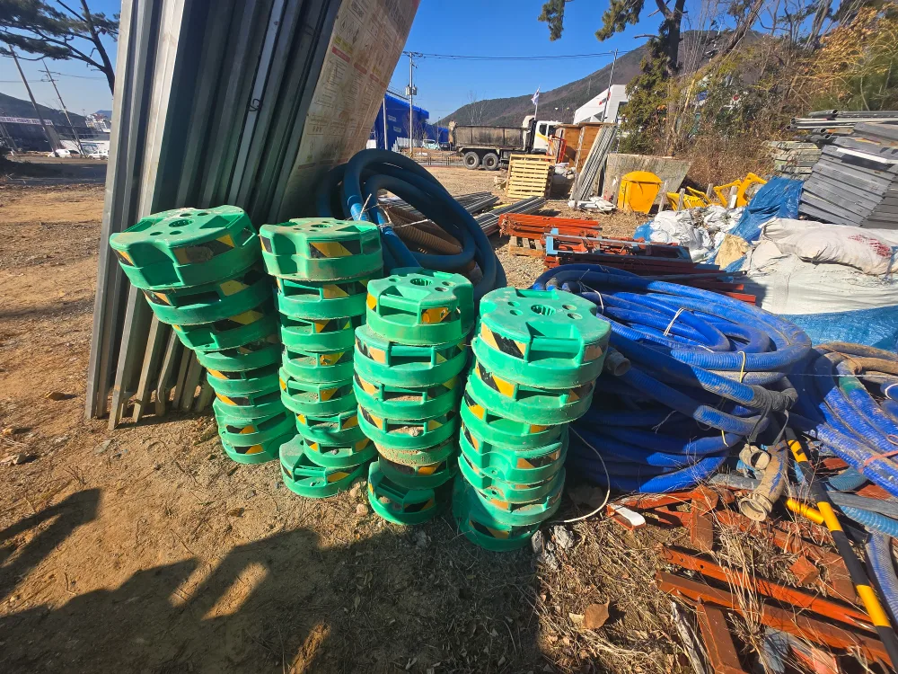 중고 안전 펜스 세트