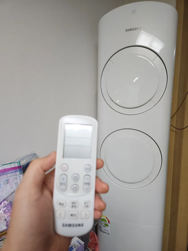 삼성 에어컨 2in1 실외기 포함 판매해요 AF16K6471WZ