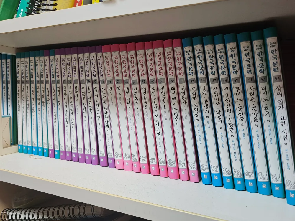 중고등추천) 한국문학전집 (논술대비 한국문학)