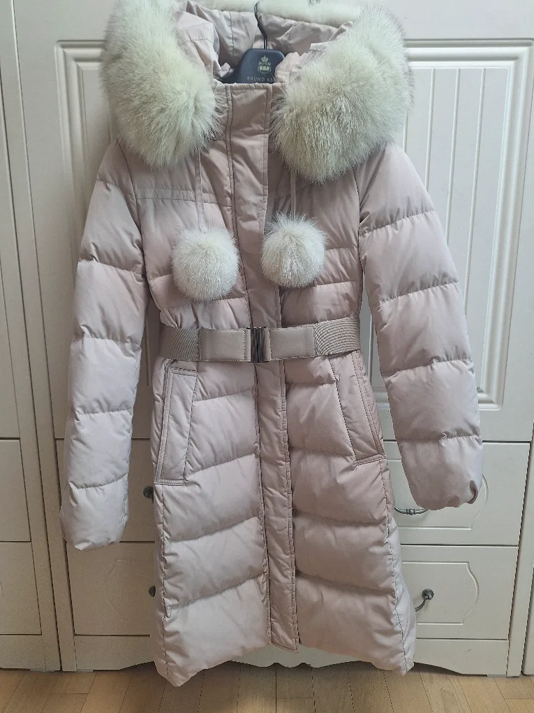 올리브데올리브 구스 롱패딩