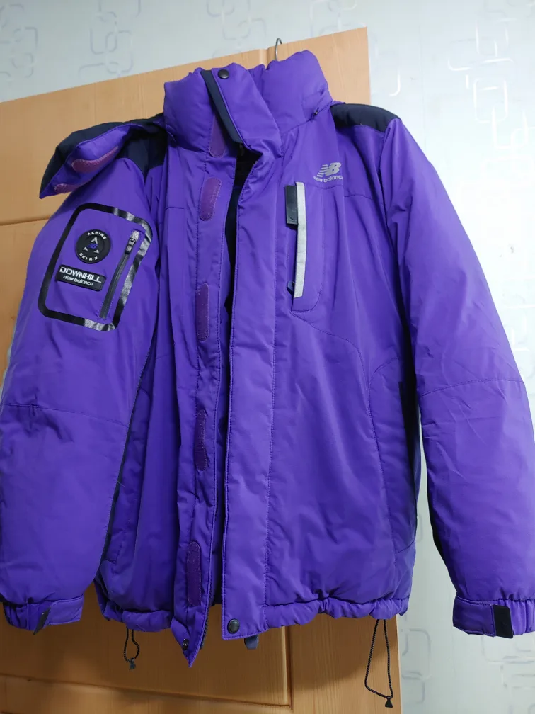 보라색  중고 뉴발패딩 2만원