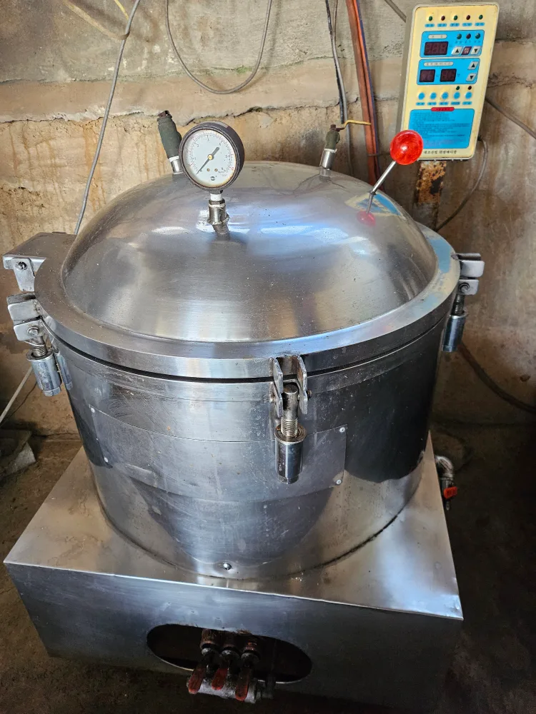 과일즙 중탕기 중고 판매합니다.