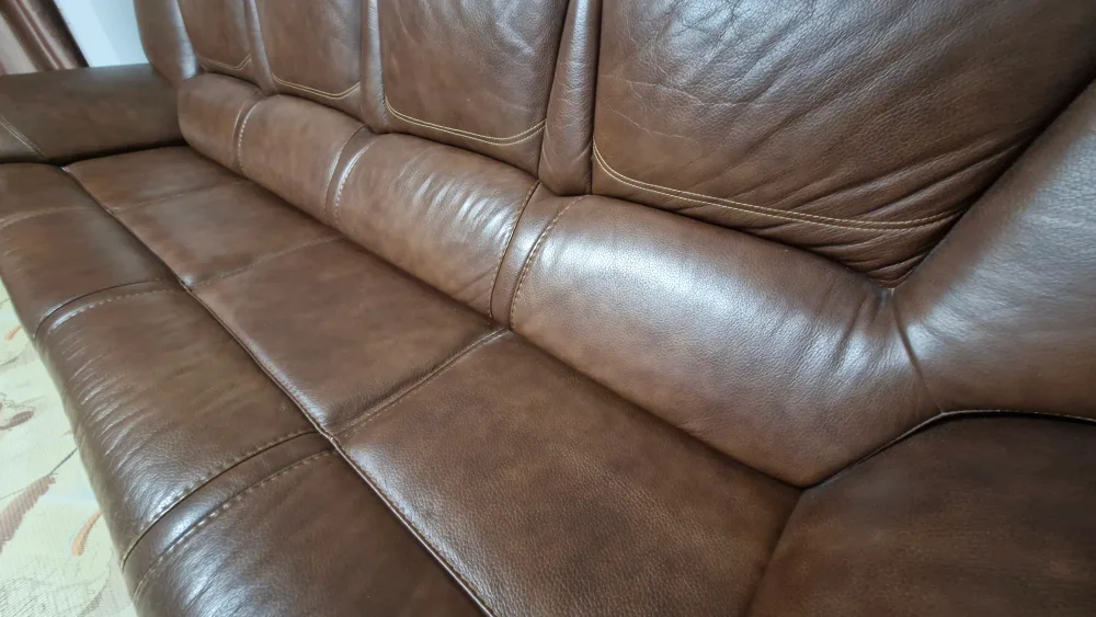 소가죽으로된 중고 소파 팝니다.(삼익가구)