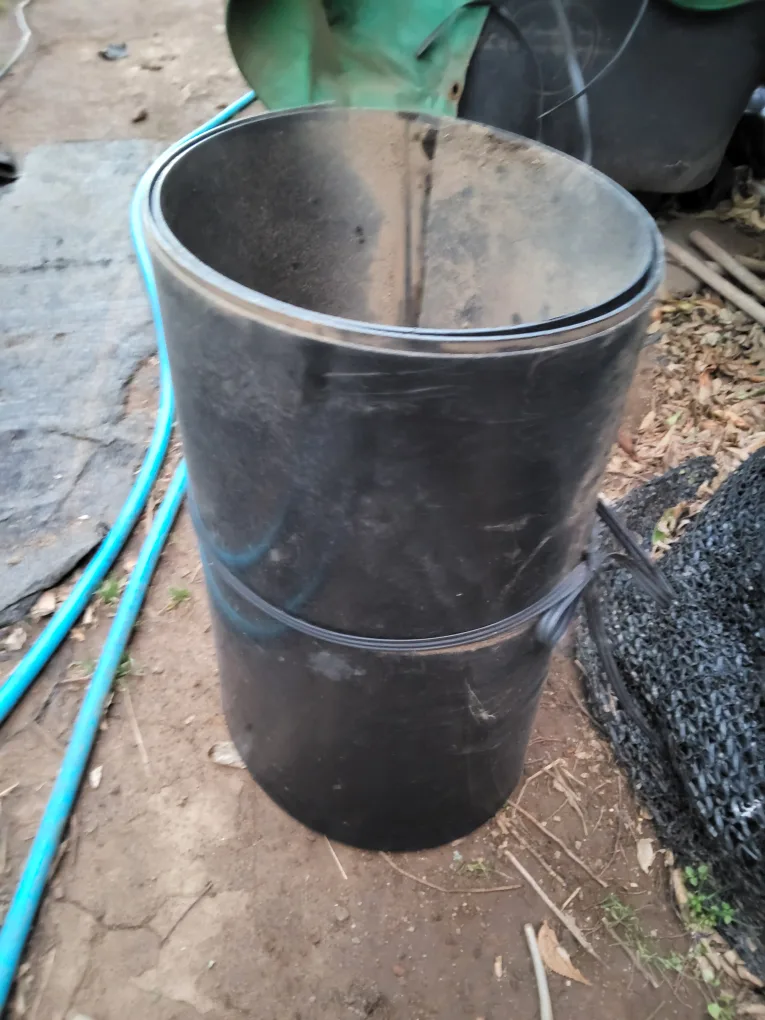 하우스  물받이 중고 구입