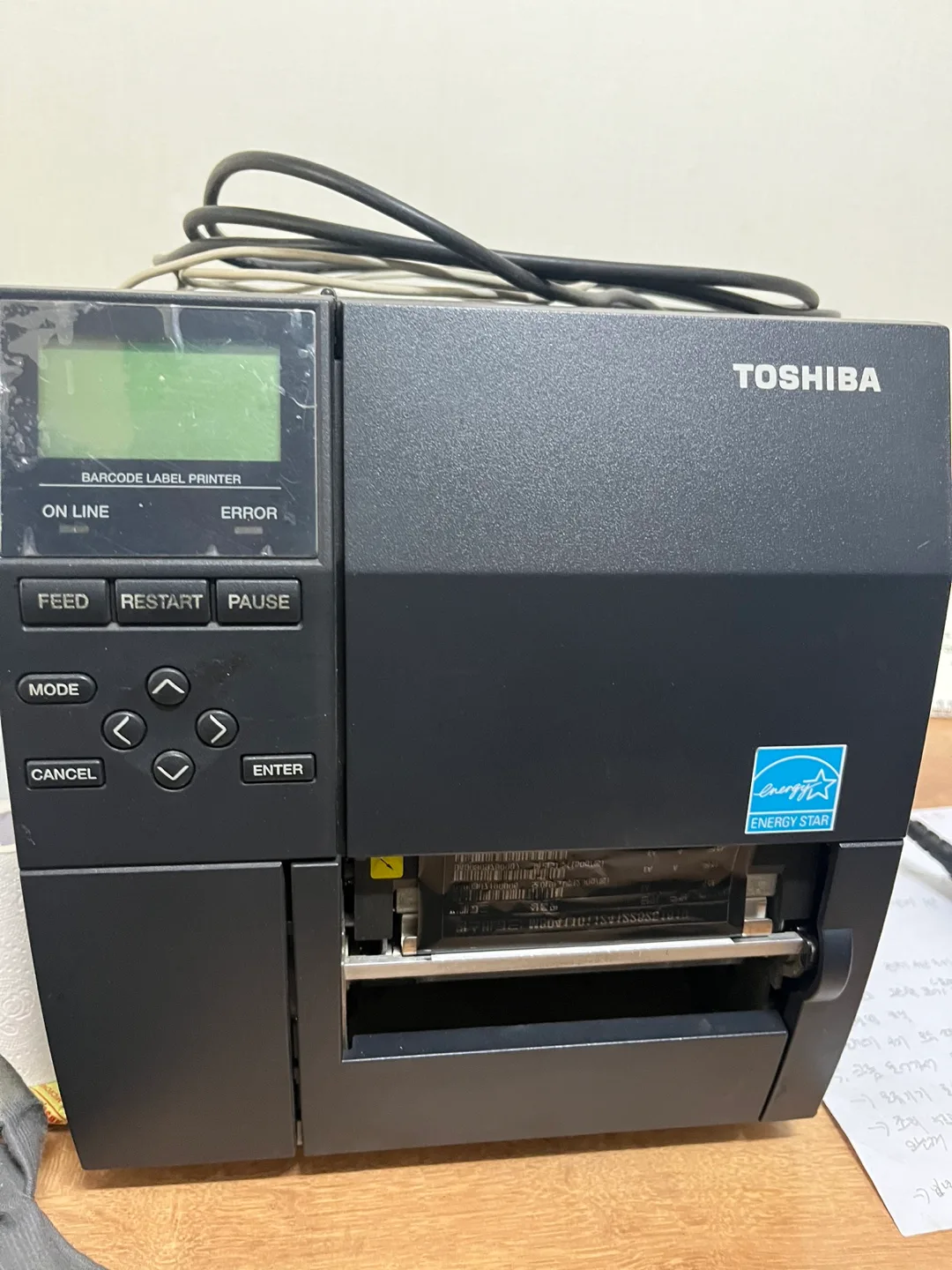 토시바 라벨 프린터기 중고로 팝니다