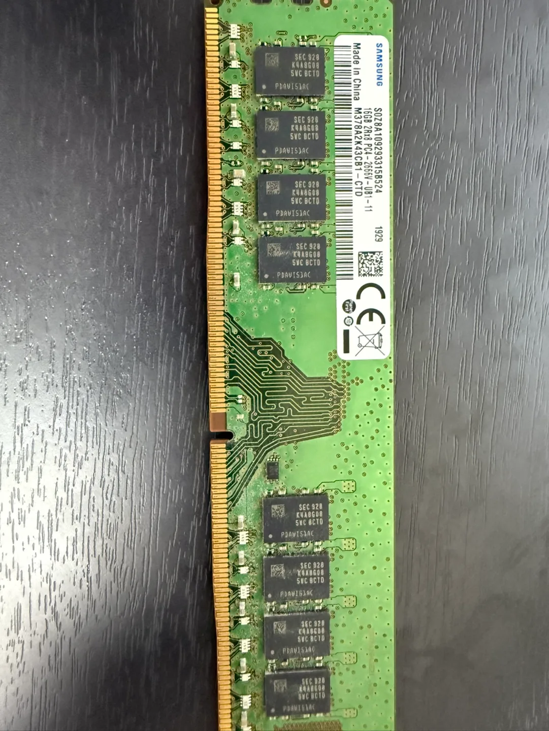 중고램 8gb 2 16gb 1개 팝니다