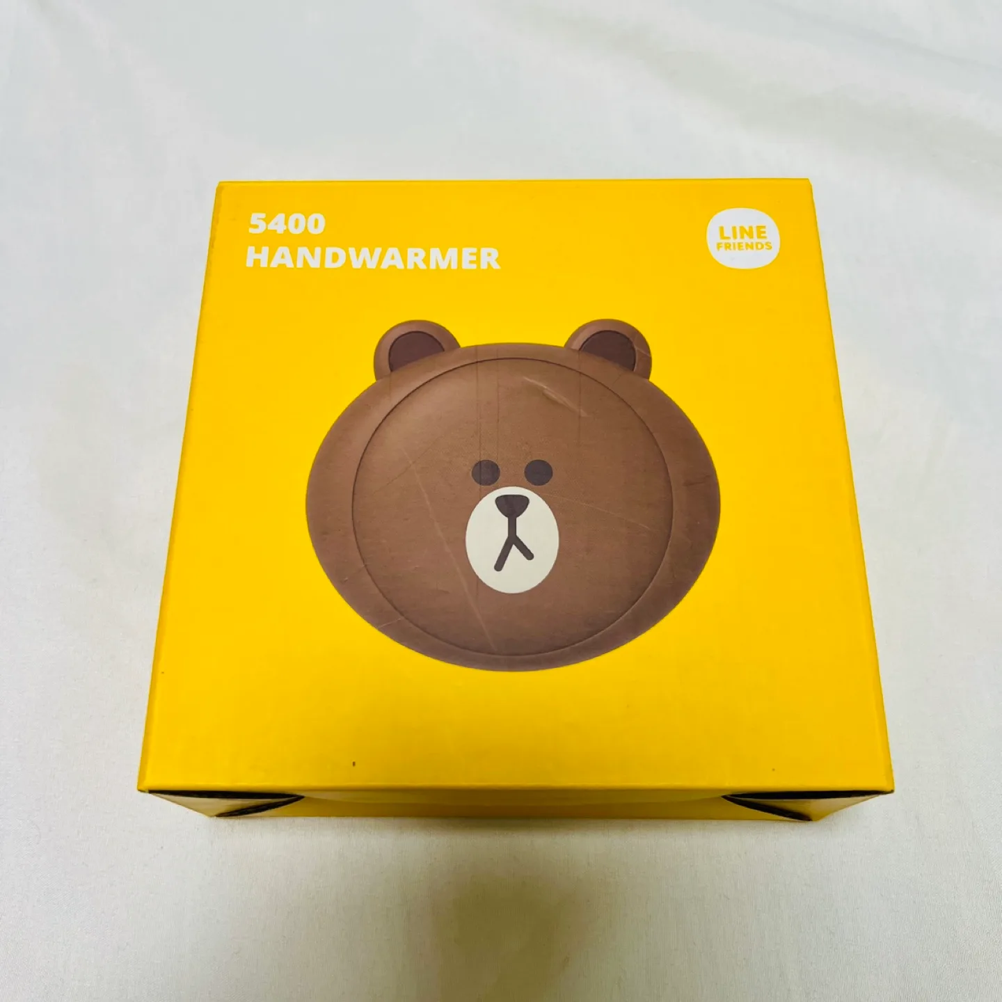 라인프렌즈 브라운 손난로&보조배터리(중고)