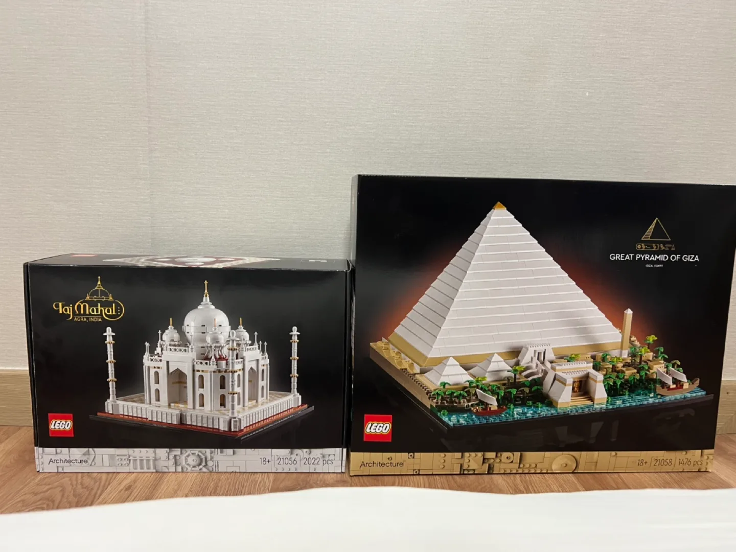 레고 정품 중고 아키텍쳐 타지마할 피라미드