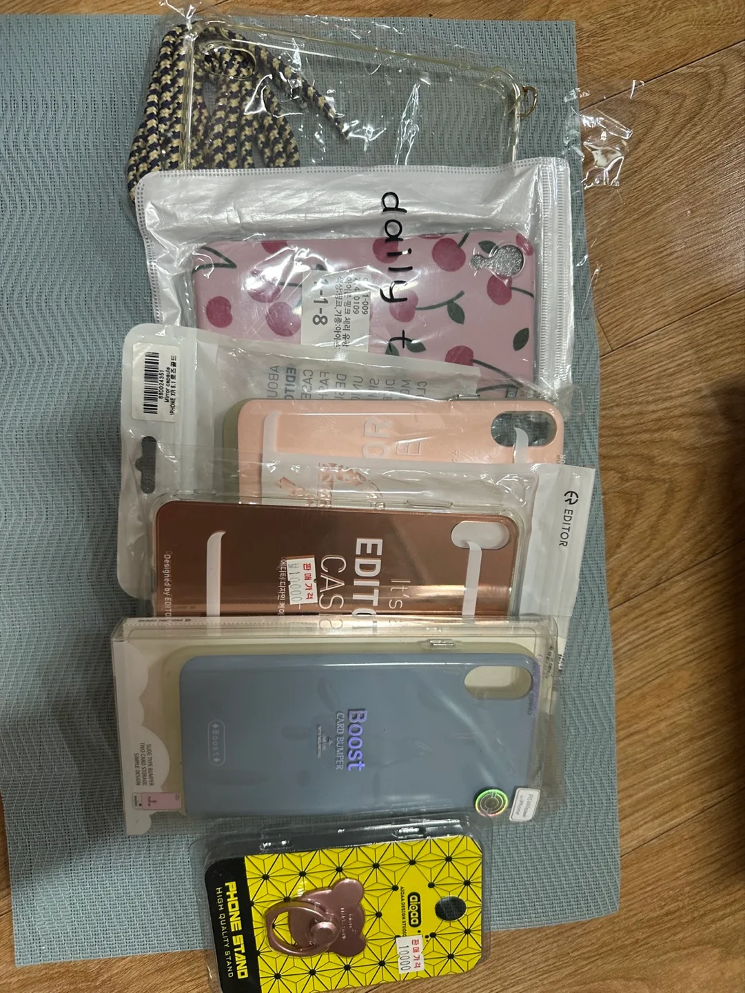 아이폰 케이스, 액정필름 세트