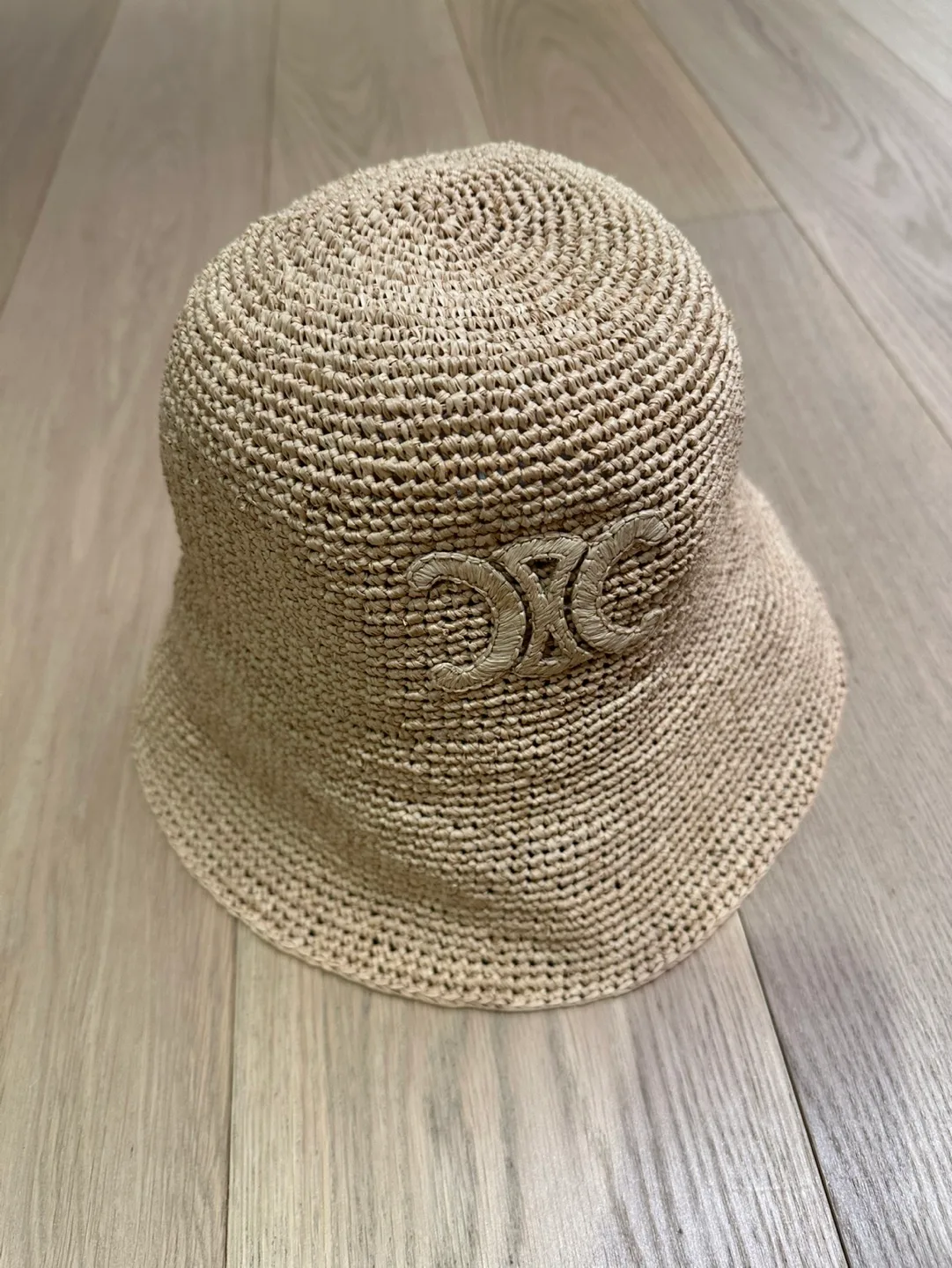 셀린느 트라오페 버킷 햇 벙거지모자_새것