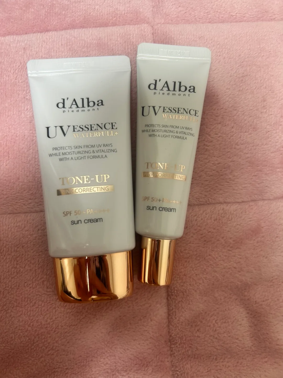 달바 UV에센스 썬크림 2개(새상품)