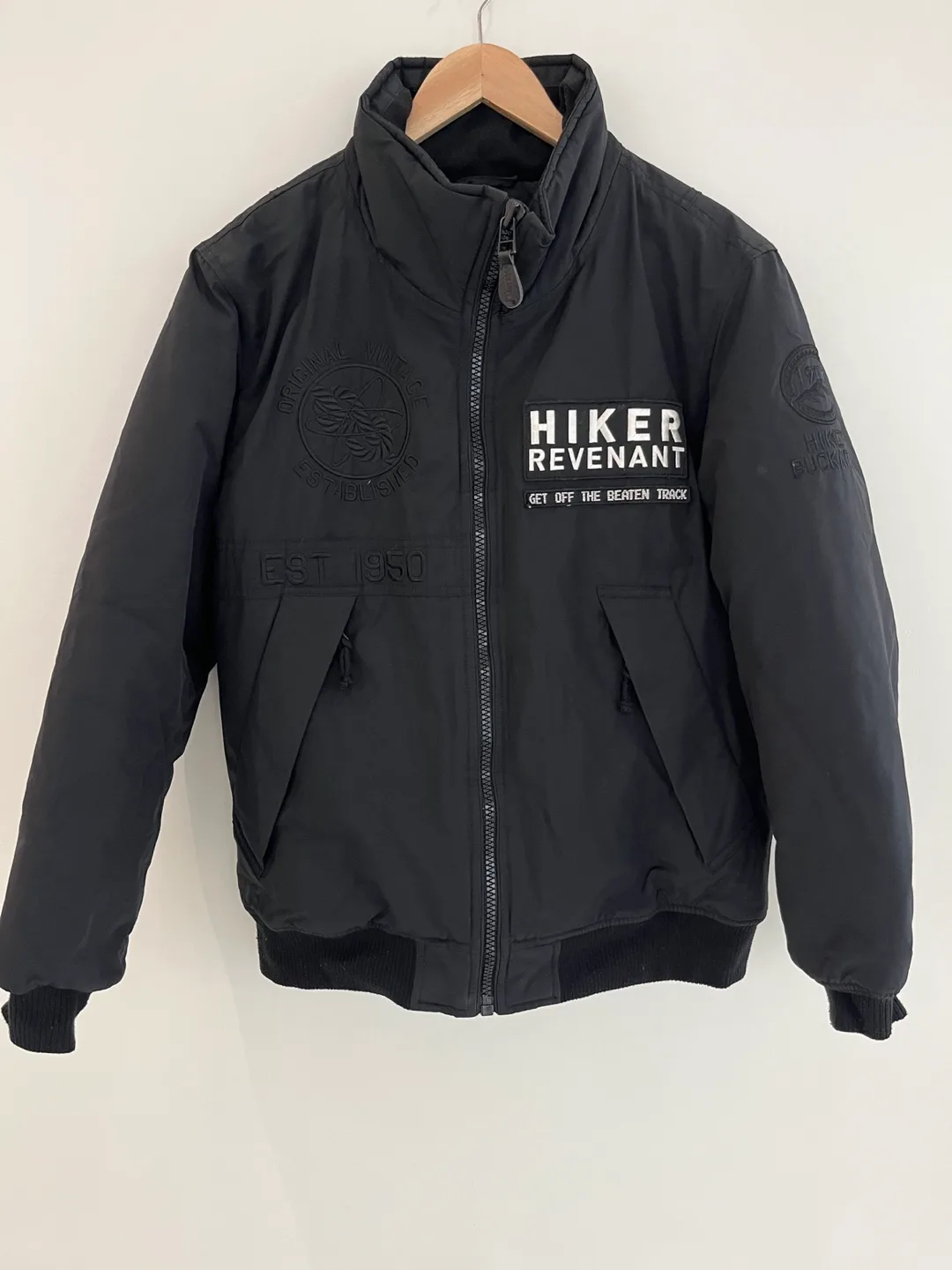 버커루 패딩 항공점퍼