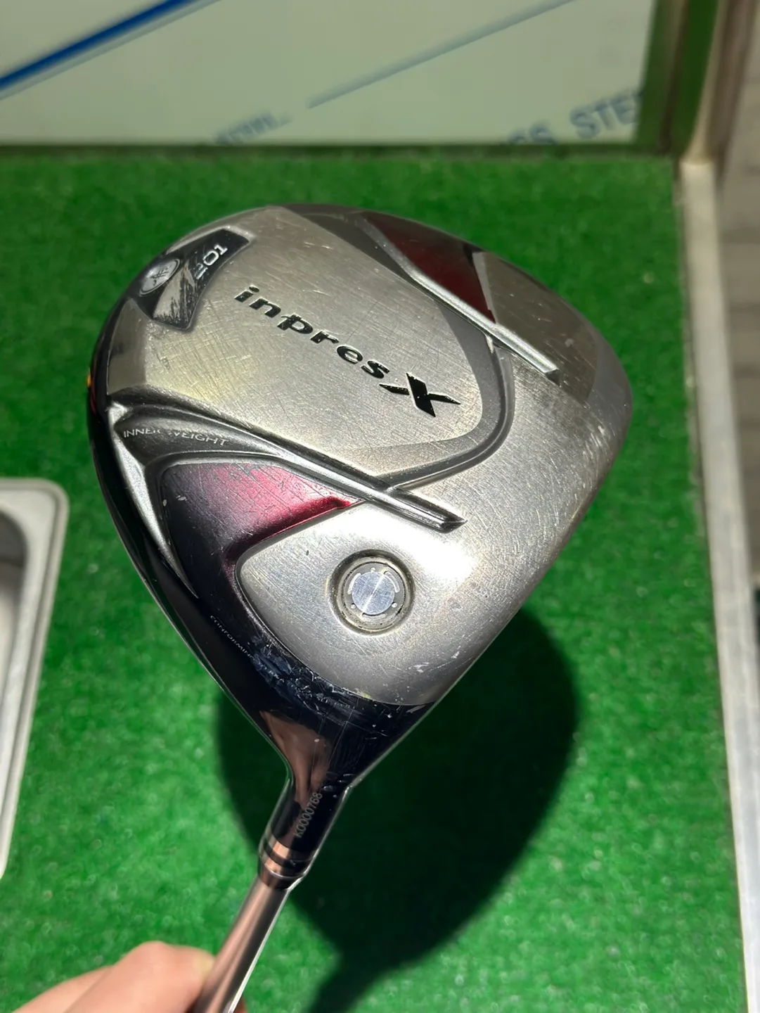 [중고] 야마하 D201 남성 드라이버 10도 SR 헤드커버포함