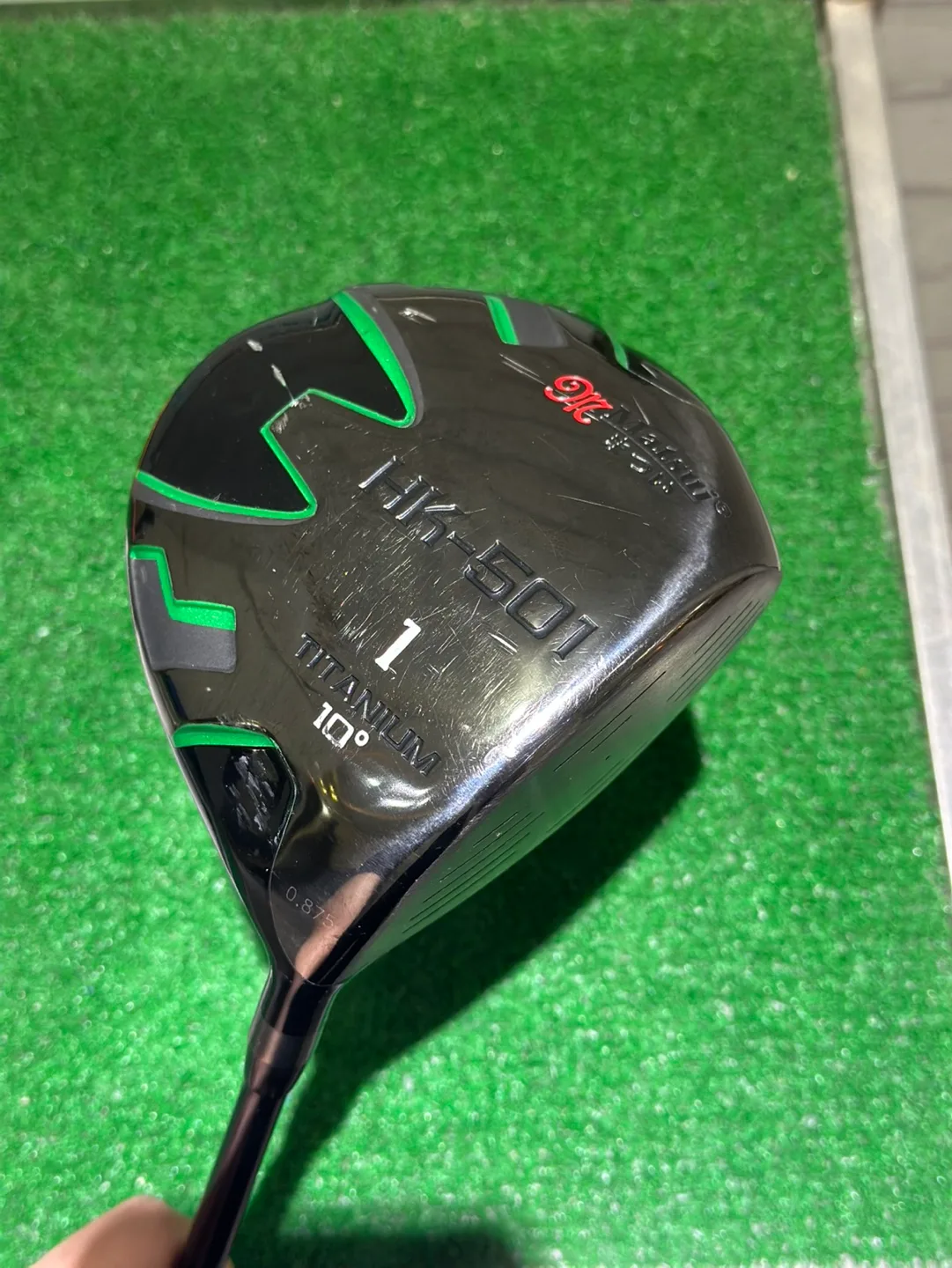 [중고] 마쓰이 HK-501 남성 드라이버 10도 R 헤드커버포함