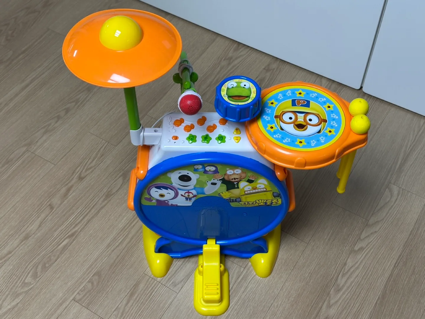 뽀로로 드럼 중고입니다