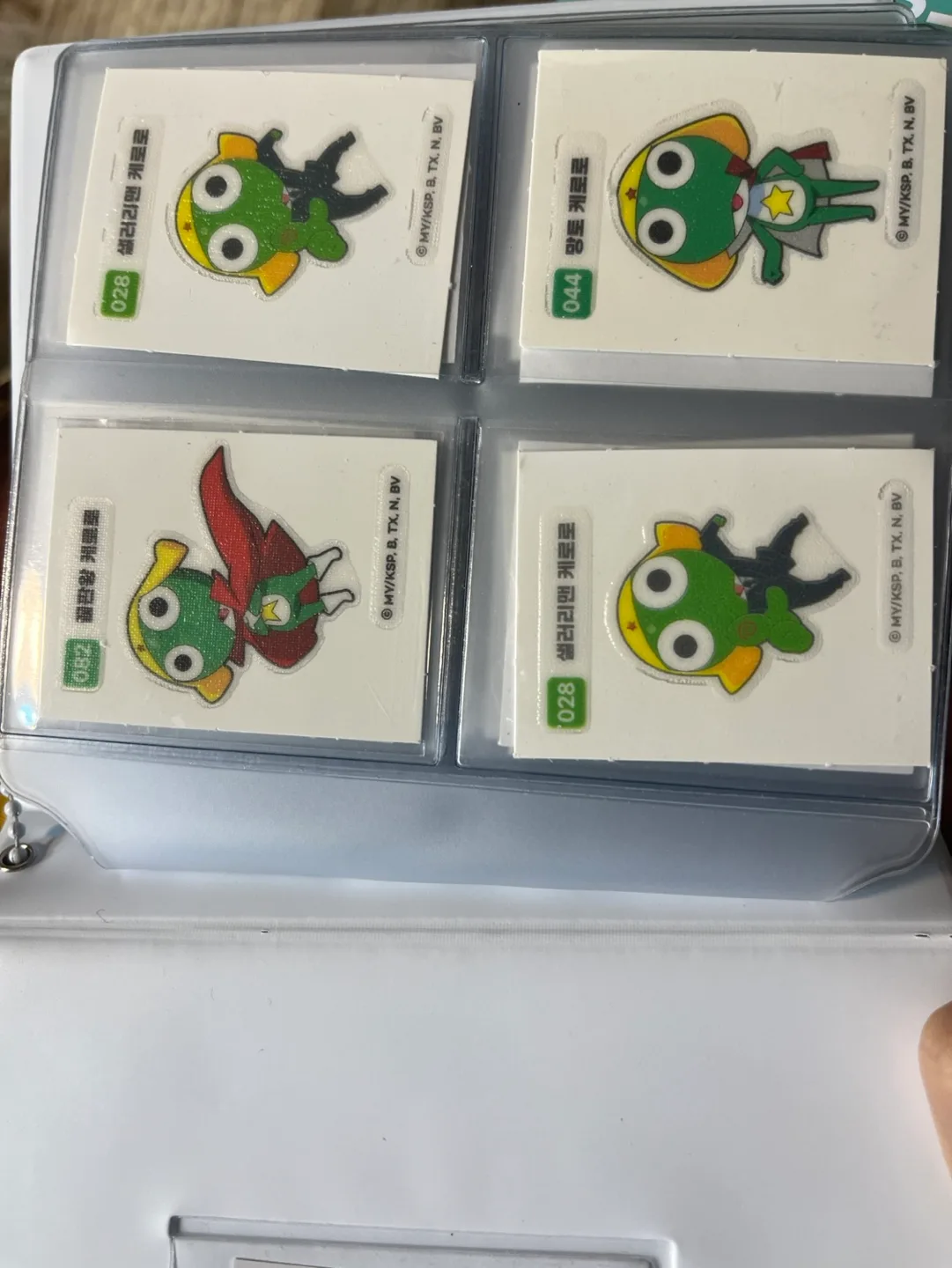 케로로 중고 스티커