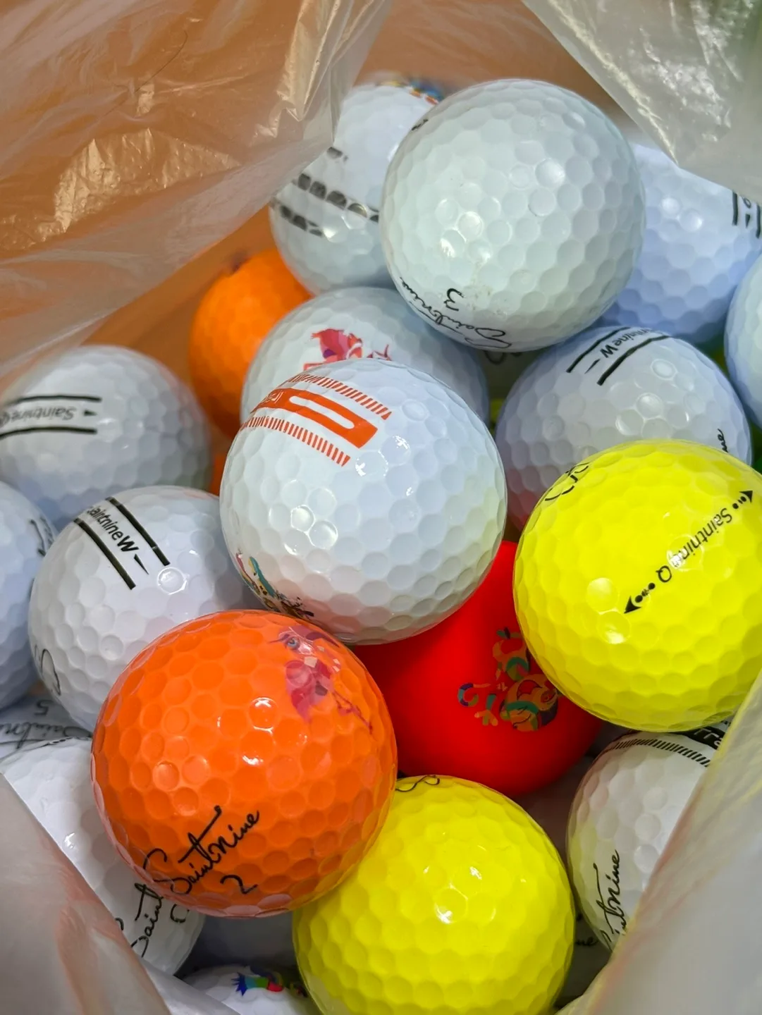 세인트나인 골프공 중고 60구