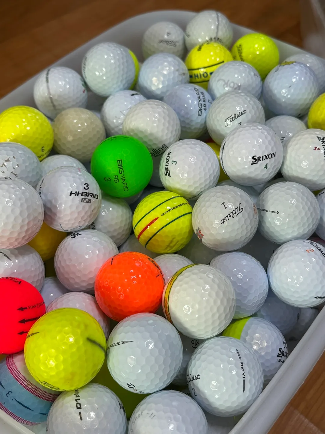 연습용골프공 중고 개당250원