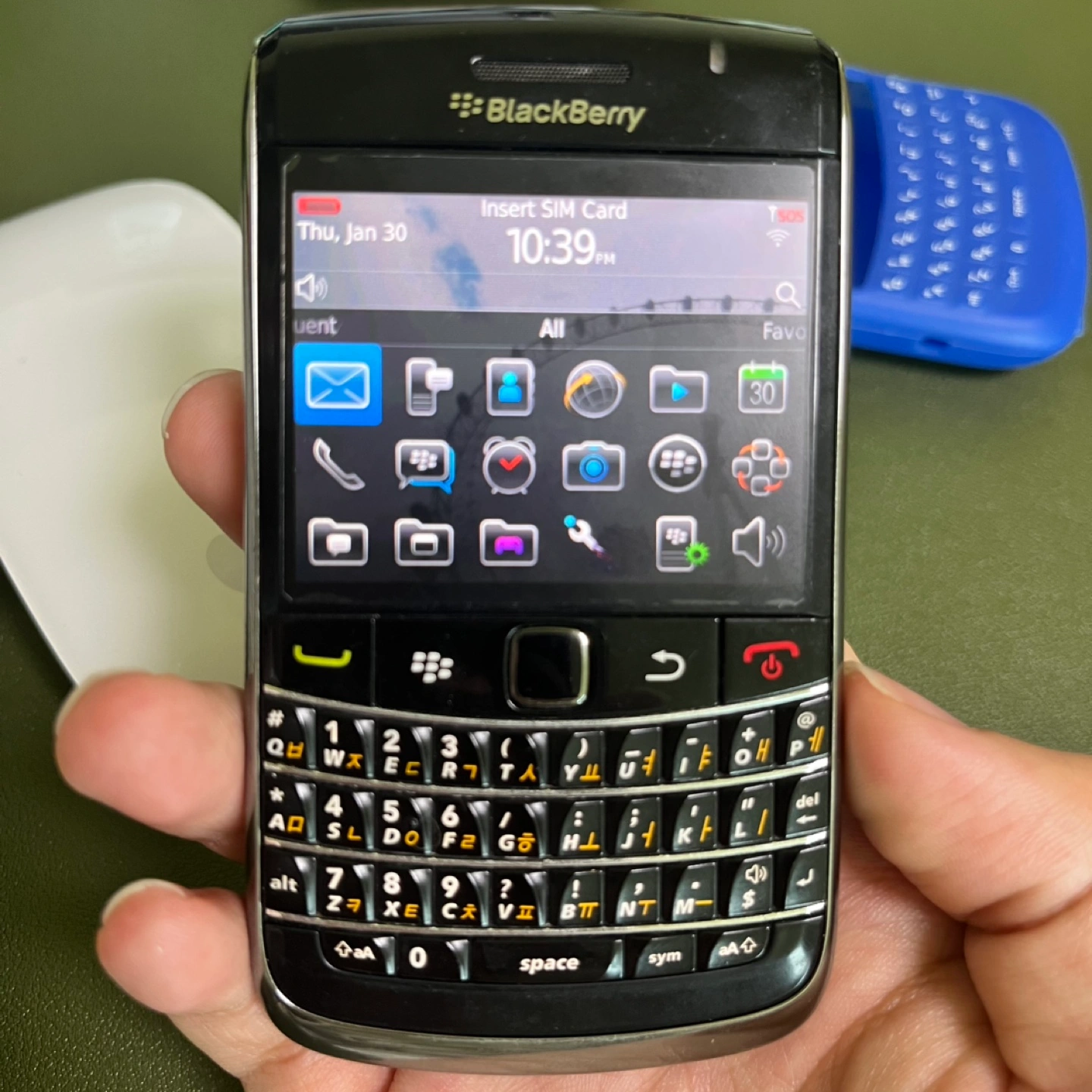 블랙베리 9700 스마트폰 해녀케이스 포함 | 디지털기기 | 당근 중고거래