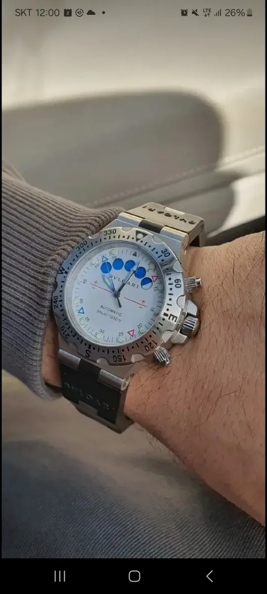 불가리 레가타 명품시계