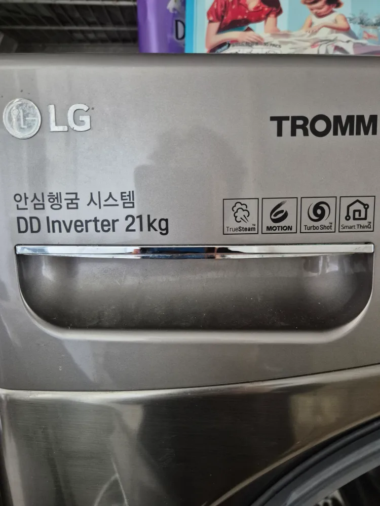 LG 트롬 21kg 세탁기 DD인버터