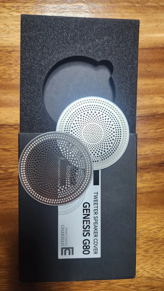 제네시스 G80 스피커 그릴커버