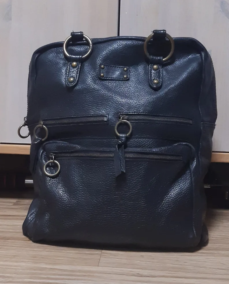 쌈지 소가죽 쇼퍼 백(정품)남녀공용