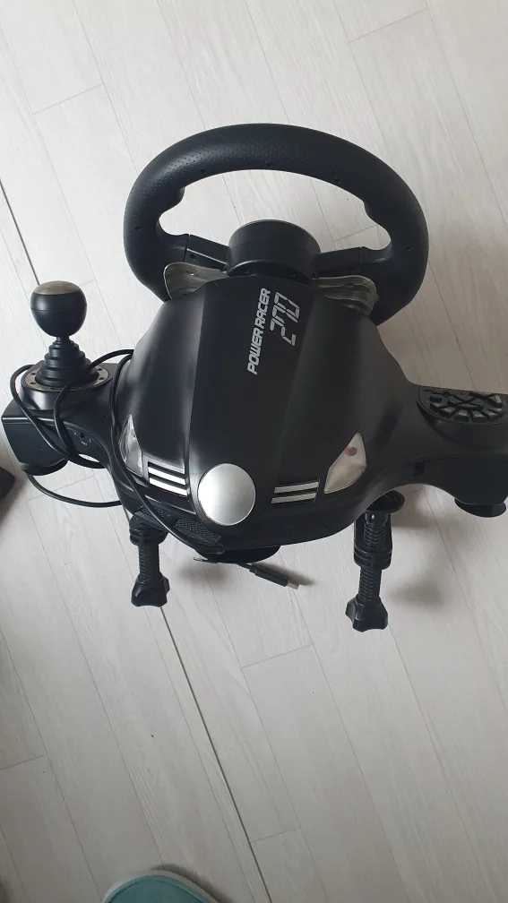 (중고)power racer 270 레이싱휠 팝니다