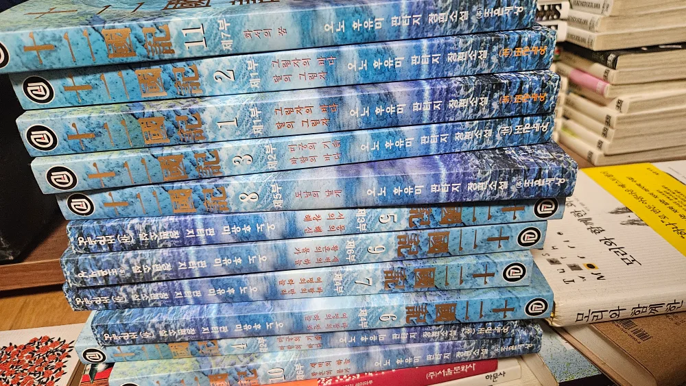 십이국기 일본소설 중고책 책 오노후유미