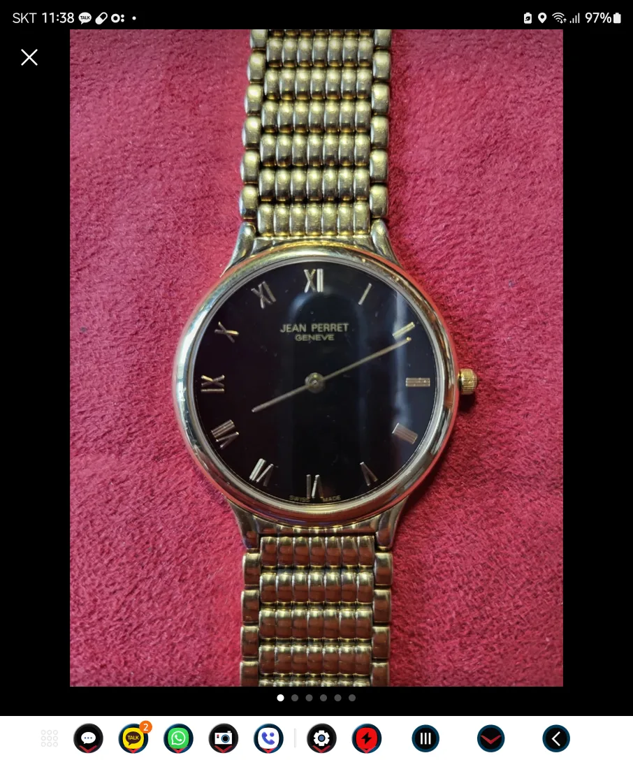 판/교 Jean Perret Geneve Swiss 시계 판매 교환 합니다