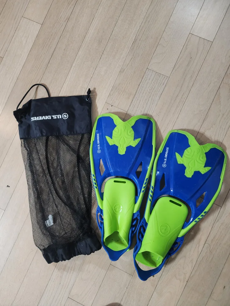 아동 수영오리발