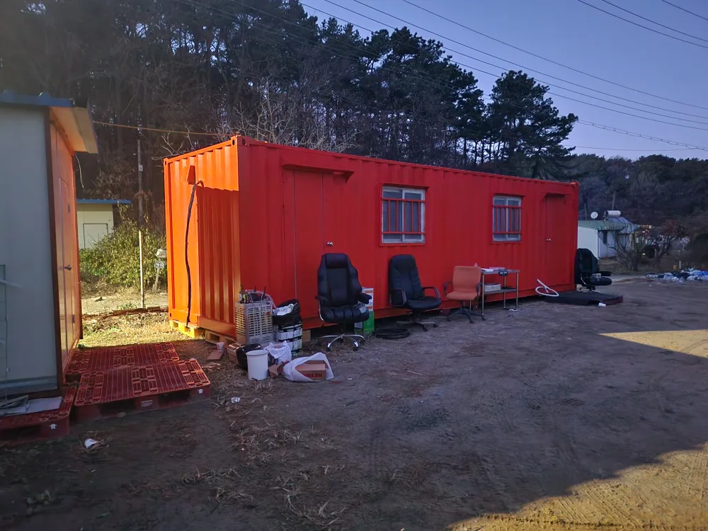 중고 컨테이너 사실분