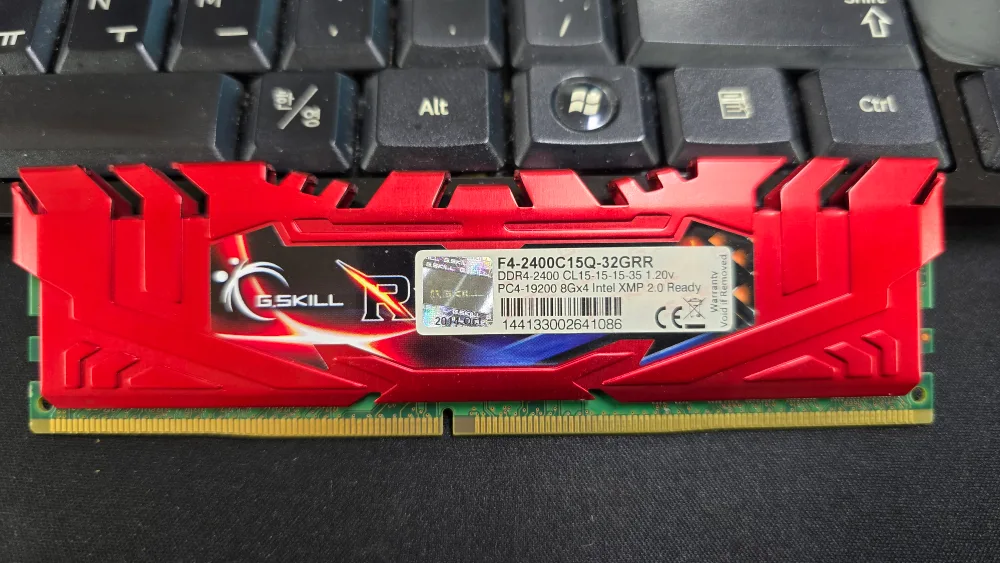 G.SKILL DDR4 8GB RAM 중고 메모리 구합니다