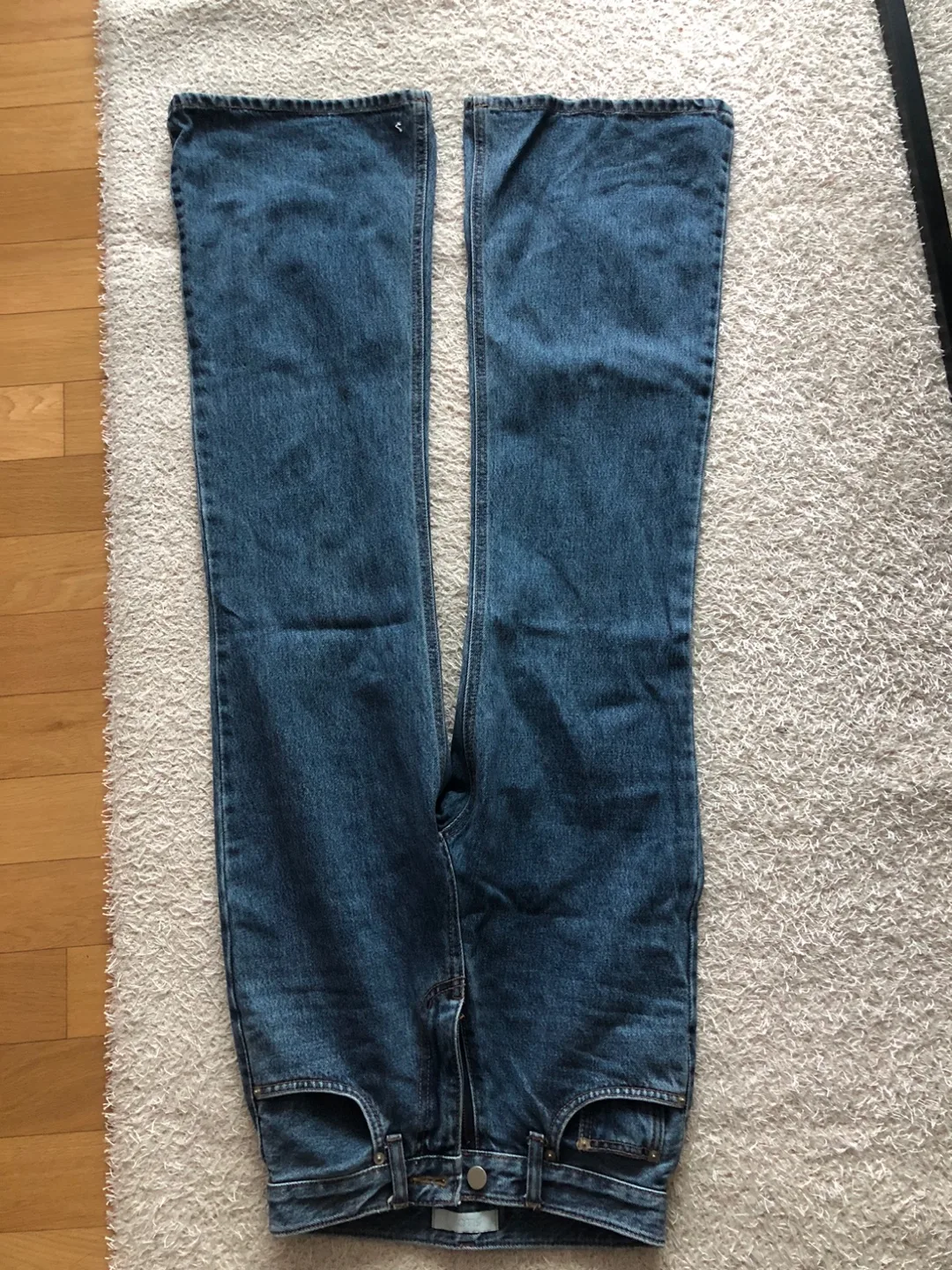 하이웨스트 부츠컷 청바지