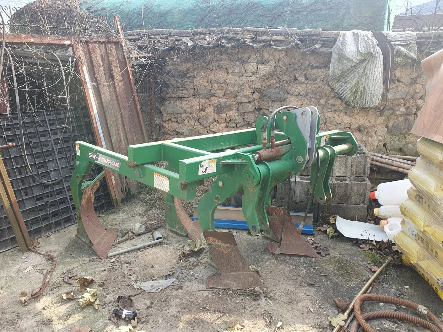 (쟁기) 트랙터 43 쟁기 중고 팝니다.