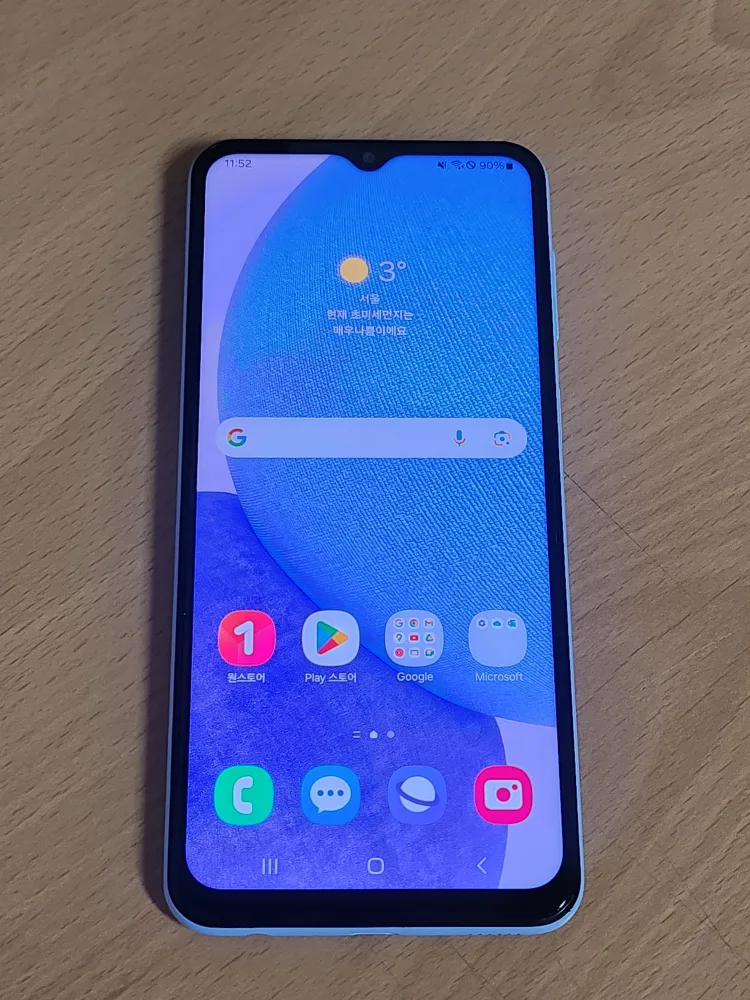 삼성 갤럭시A23  블루