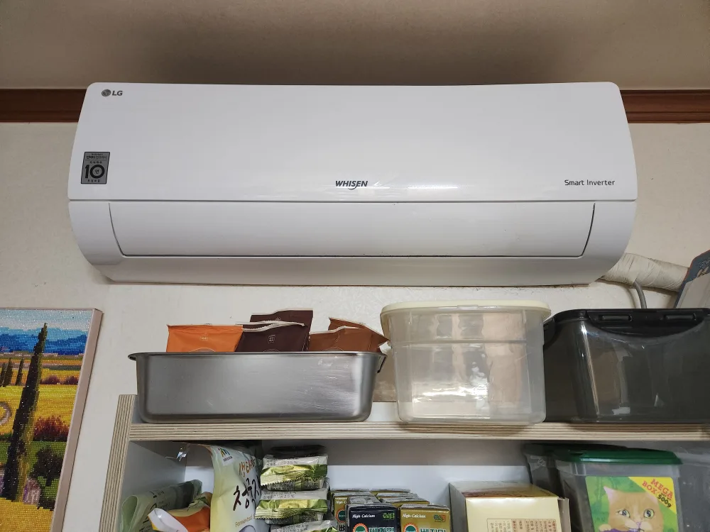 중고 2017 LG벽걸이 에어컨 판매합니다