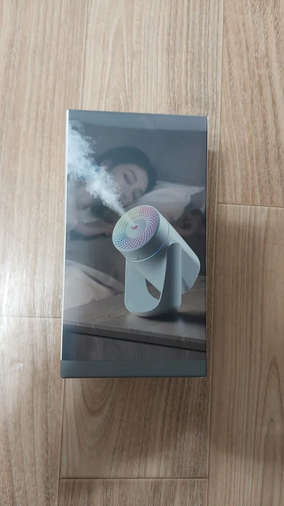 휴대용 미니 탁상용 사무실 가습기 무드등