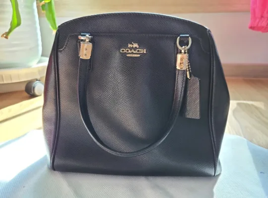 정품 코치 토트/크로스 겸용 백