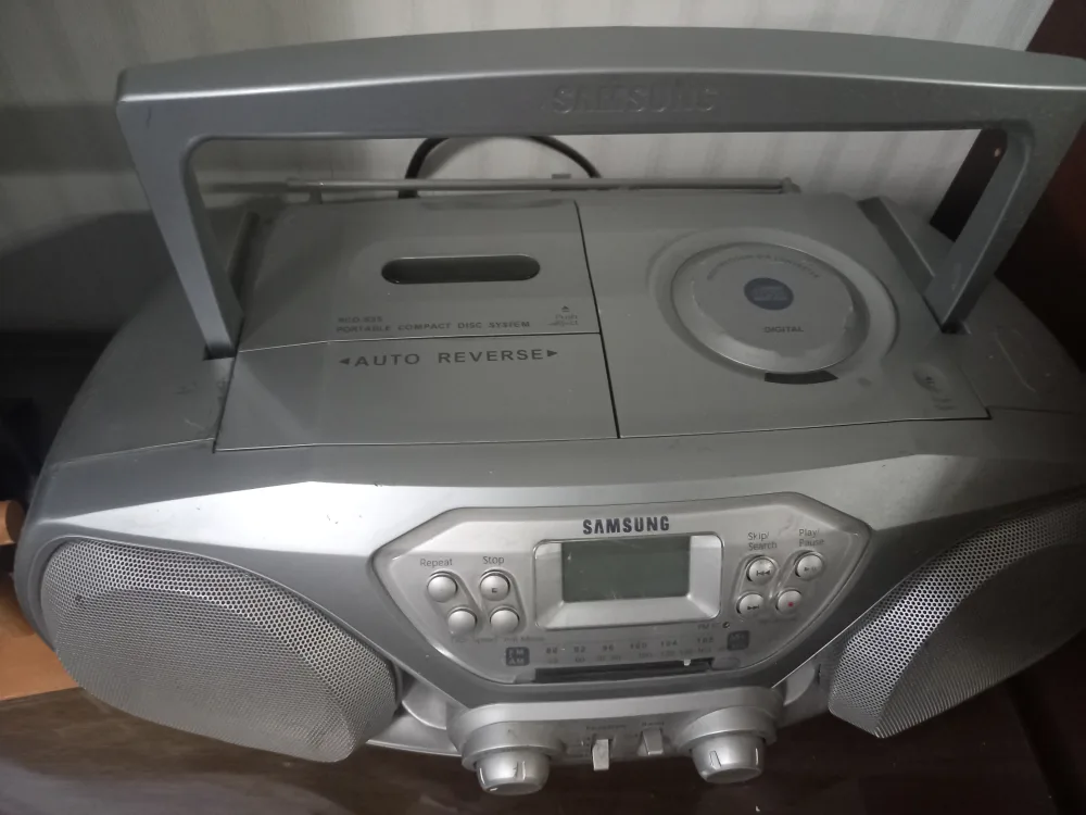 삼성 CD 플레이어 라디오 카세트