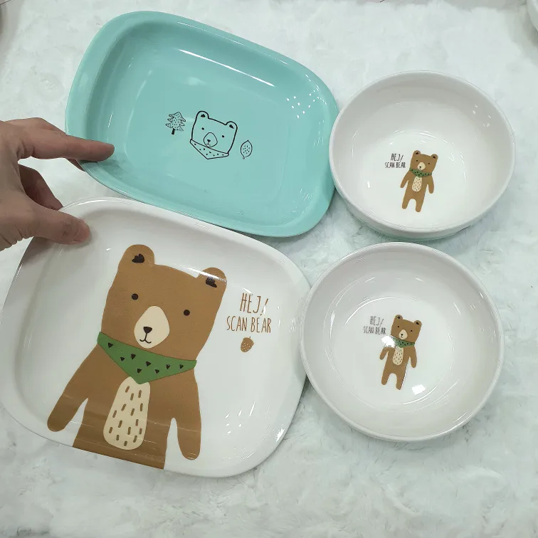 어린이 그릇,접시/일괄