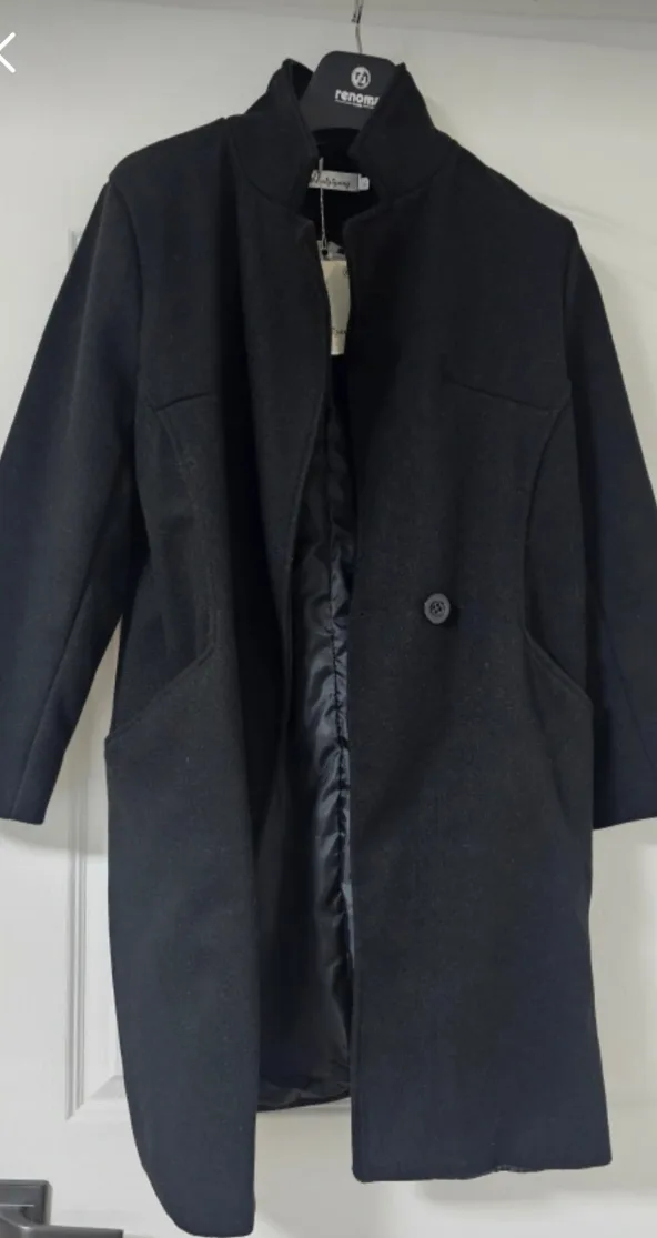 검은색 코트새상품
