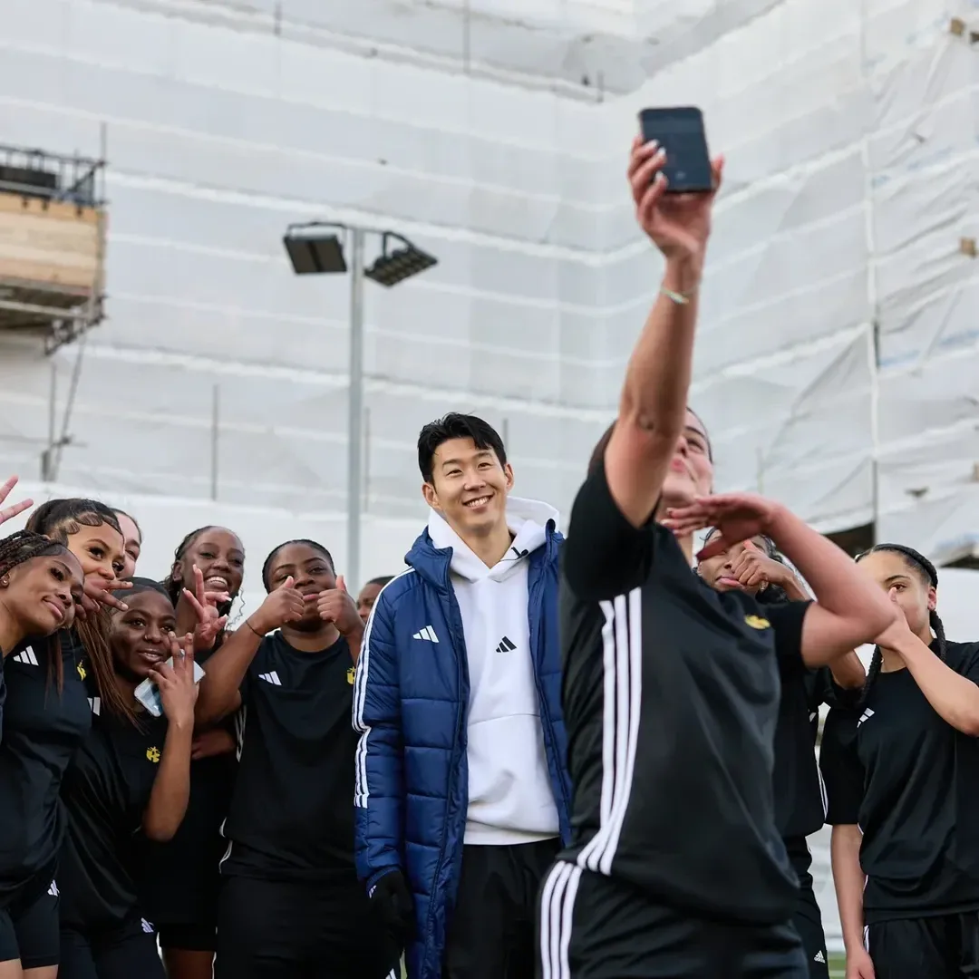 아이다스 롱패딩 (원빈 ,손흥민)