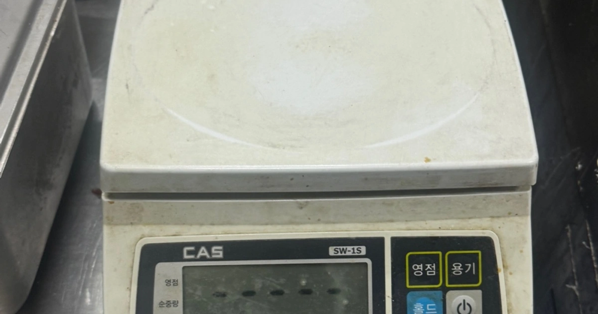 Module Cas 1s CAS SW-1S 전자저울 | 문발동 | 생활/주방 | 당근 중고거래